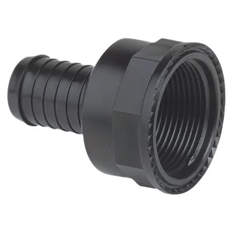 CONNECTEUR DE TUYAU DROIT FILETAGE - INTERNE - 1"1/4 GAZ POUR TUYAU 25