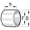 Sleeve with internal thread