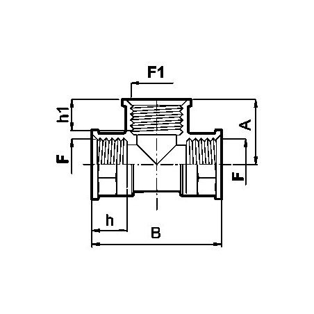 FEMALE "T" Fitting