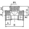 FEMALE "T" Fitting