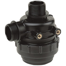 Intake filter without valve