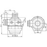 Intake filter without valve