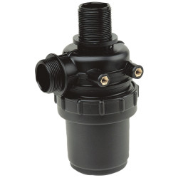 Intake filter without valve