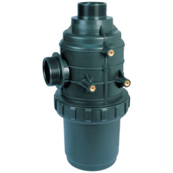 Intake filter without valve