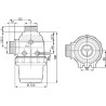 Intake filter without valve