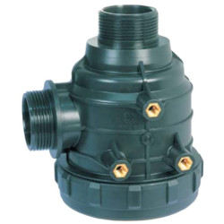 Intake filter without valve