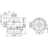 Intake filter without valve