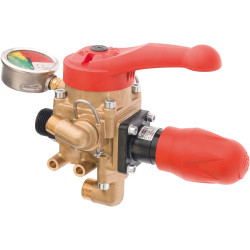 Brass single lever control unit 
