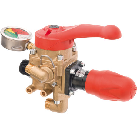 Brass single lever control unit 