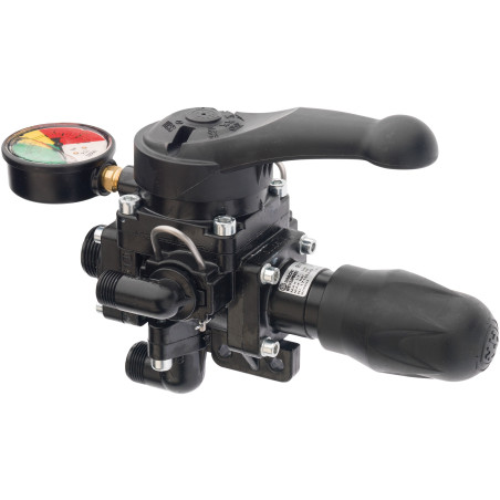 Aluminum single-lever control unit 