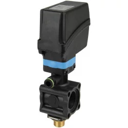 Electric valve for bar sections 