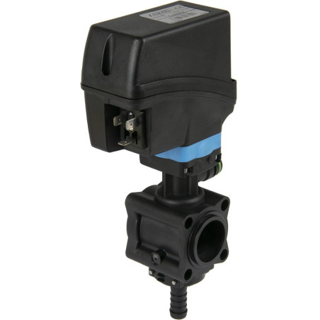 Electric valve for bar sections 