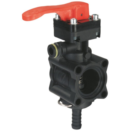 Manual valve for bar section 