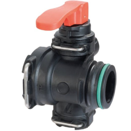 Manual valve for bar section 