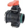Manual valve for bar section 