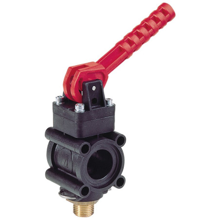 Manual valve for bar section 