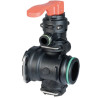 Manual valve for bar section 