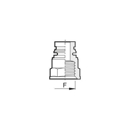 BY-PASS fitting for bar section valves 