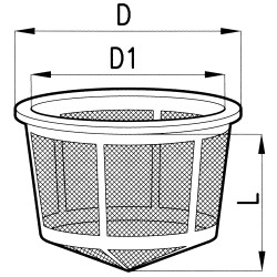 KORBFILTER FÜR DECKEL
