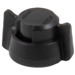 Jet closure cap with gasket 
