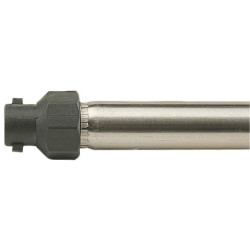 Threaded sleeve with quick coupling for bar