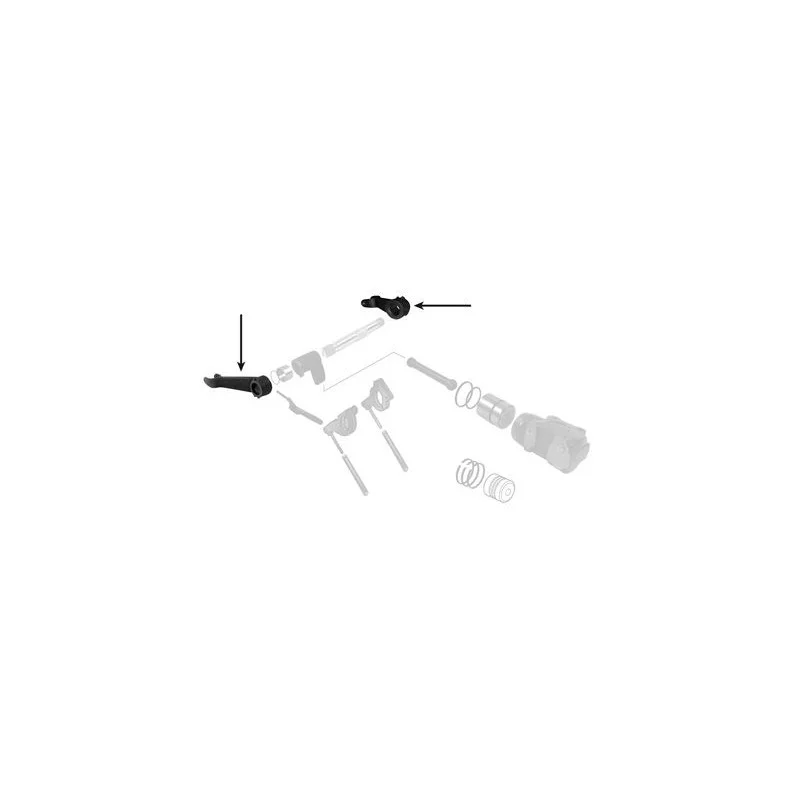 Estremità Asta Cravatta RH 182534M91 Per Trattori Massey Ferguson 20, 65, 135, 150, 165, 175