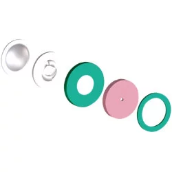 Kit de placas de 18 mm de diámetro