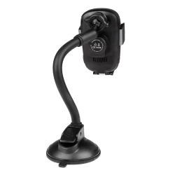 SUPPORT - CHARGEUR INDUCTION AVEC VENTOUSE FLEXIBLE POUR TELEPHONE PORTABLE - 15W 