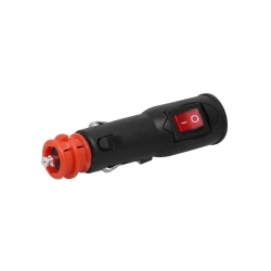 PRISE ALLUME-CIGARE AVEC INTERRUPTEUR 12/24V 
