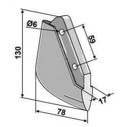 SOC DE SEMOIR ADAPTABLE POUR MONOSEM 