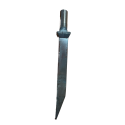 DENT DE HERSE PLATE COLLET CARRE 250 X 25 X 25 MM 