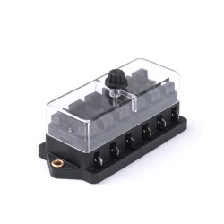 STANDARD FLAT PLUG FUSE BOX - CAPACITY 6 