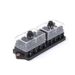 BOITE A FUSIBLES FICHE PLATE STANDARD - CAPACITE 8 