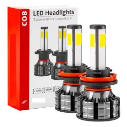 PAR DE LÂMPADAS LED H11 6500K 12-24V FIRST PRICE