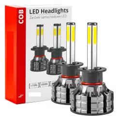PAIR OF H1 6500K 12-24V FIRST PRICE LED BULBS