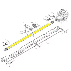 TRANSMISSION SHAFT FOR CASE NEW HOLLAND TRACTOR