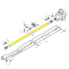 TRANSMISSION SHAFT FOR CASE NEW HOLLAND TRACTOR