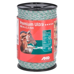 400 M DI FILO PER RECINZIONE - 9 CONDUTTORI IN RAME E ACCIAIO INOX BIANCO/VERDE