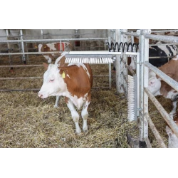 ORIENTABLE LIVESTOCK BRUSH