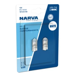 PAIR OF W5 12-24V LED BULBS 