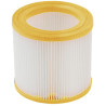 High-efficiency replacement filter for vacuum cleaners