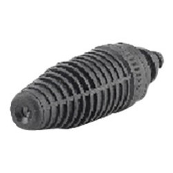 Rotating spray head