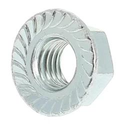 NOTCHED FLANGE NUT DIN6923 - M6 - FLANGE 14.2 MM