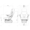 PROBOSS" PNEUMATIC SEAT AS 3520 