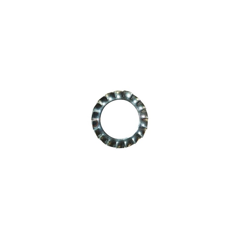 JUEGO DE 20 ARANDELAS VENTILADORES GALVANIZADAS - DIN 6798A M10
