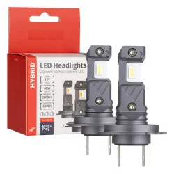 PAIRE D'AMPOULES LED HYBRID H7 12V 6000K CANBUS 