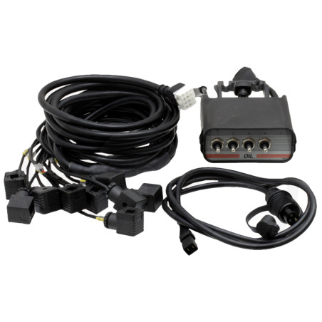 COMPLETE CONTROL BOX FOR DOUBLE-ACTING 4-WAY VALVE