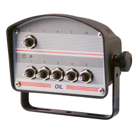 COMPLETE CONTROL BOX FOR DOUBLE-ACTING 6-WAY VALVE