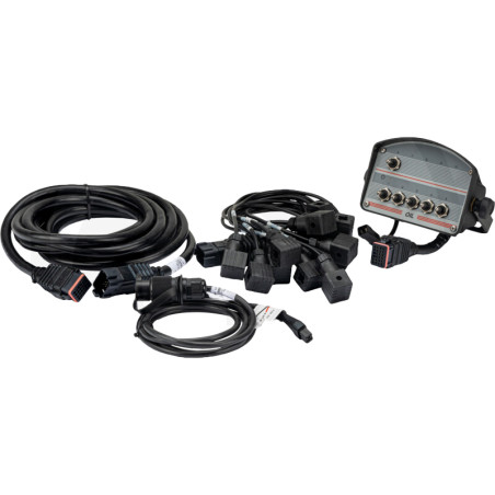 COMPLETE CONTROL BOX FOR DOUBLE-ACTING 6-WAY VALVE