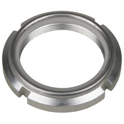 Self-locking threaded ring